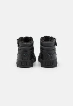 Puma Carina 2.0 Mid- High-Top Trainers - Black/Dark Shadow -Fashion clothing d613df8885504b4394b69e10dc05aa27