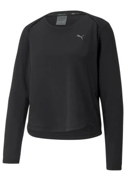 Puma Studio Waffle Long Sleeve - Long Sleeved Top - Black -Fashion clothing d88cdb5c5f184fadb6e31e3ad1fd7fc3