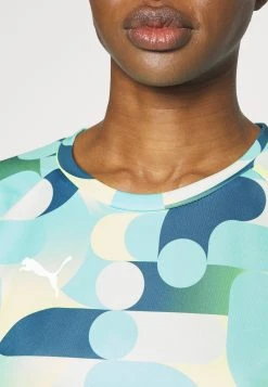 Puma Individual Blaze- Sports T-Shirt - Electric Peppermint/Dark Night -Fashion clothing d92e2232178b40cfa877756bb5311102