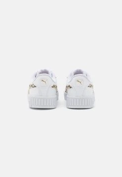 Puma Carina 2.0 Animal Jr - Trainers - White/Granola/Black/Gold -Fashion clothing d9c0f34998ab43f88bad64166c52a346