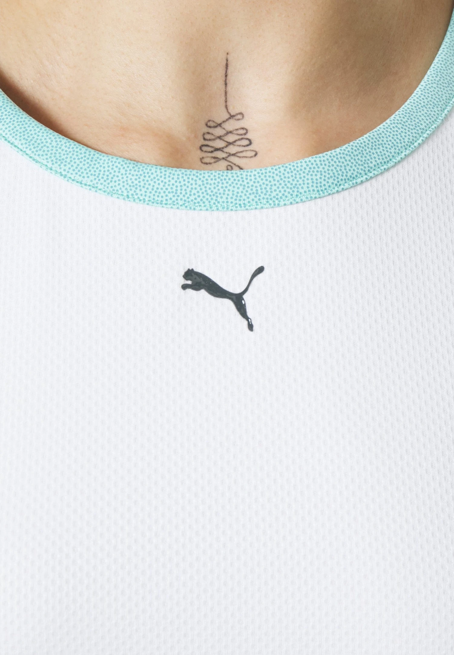 Puma Elektro Summer Ultrabreathe Fashion Tank - Top - White 6 Puma Elektro Summer Ultrabreathe Fashion Tank - Top - White - Image 4