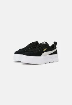 Puma Mayze- Trainers - Black/White -Fashion clothing db0dfacdf004452594af17bffaa11d3a