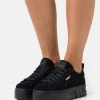 Puma Mayze- Trainers - Black -Fashion clothing de32268997ba4d639428f294e08d7583