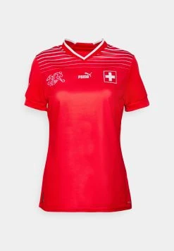 Puma Switzerland Home Replica - Football Shirt - Red/White -Fashion clothing e0df8eca04b0416eb6c7180d34aa28c2