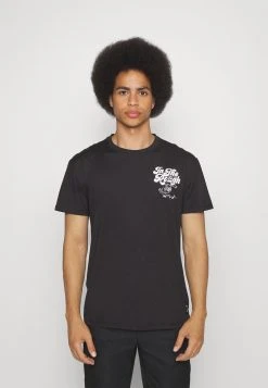 PUMA Golf Hoops Tee - Print T-Shirt - Black -Fashion clothing e17615e004834119bcedb20c27533759