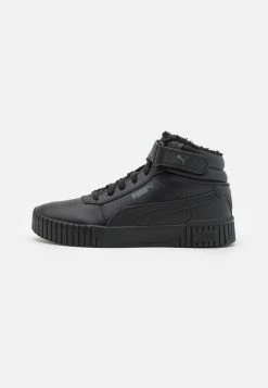 Puma Carina 2.0 Mid- High-Top Trainers - Black/Dark Shadow