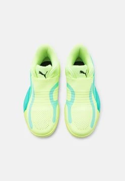 Puma Rise Nitro - Basketball Shoes - Fast Yellow/Electric Peppermint -Fashion clothing e670ff2e98874d6eb643daea288c9924
