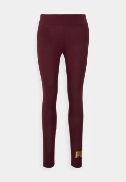 Puma Ess+ Metallic - Leggings - Aubergine -Fashion clothing e68d2e8522f446ef81f72d8a9d6a8a1f