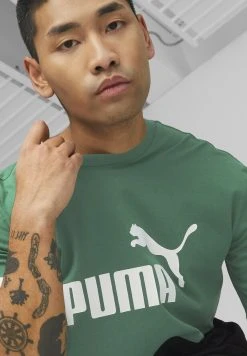 Puma Power Colorblock - Print T-Shirt - Vine 9 Puma Power Colorblock - Print T-Shirt - Vine -Fashion clothing e6cfb319713e46acb2e34b47916bae8e