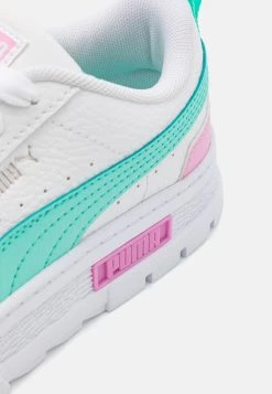 Puma Mayze Lth Ps - Trainers - White/Light Pink -Fashion clothing e8806774c6de4ea5ab21eabeb898d804