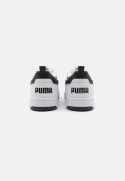 Puma Rebound V6 Unisex - Trainers - White/Black -Fashion clothing e97a3ade7687411aa0e7a851f761f842