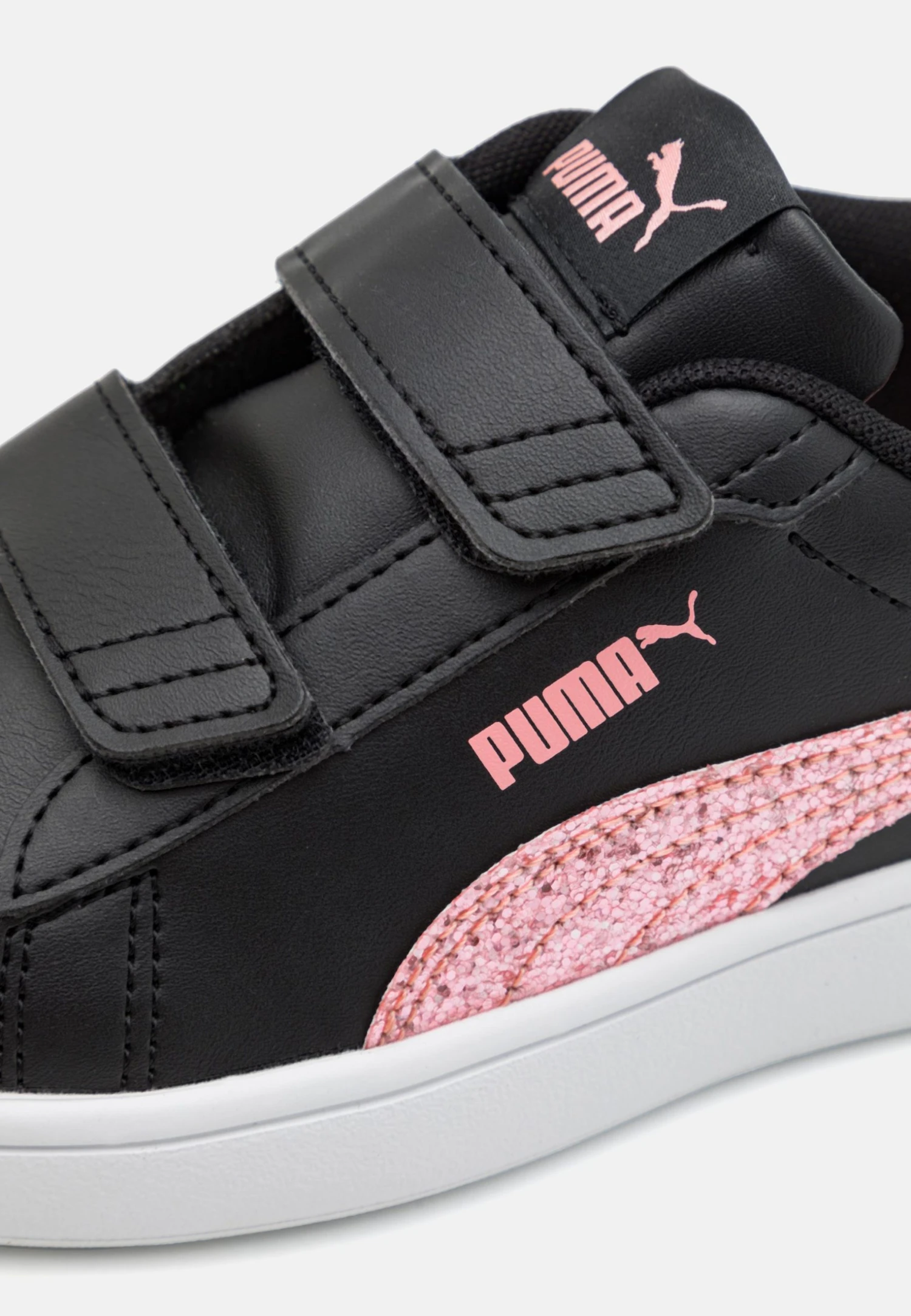 Puma Smash 3.0 Star Glow- Trainers - Black/Peach Smoothie/White 8 Puma Smash 3.0 Star Glow- Trainers - Black/Peach Smoothie/White - Image 6