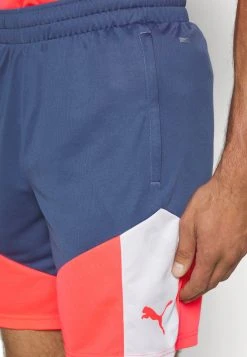 Puma Individualcup Shorts - Sports Shorts - White/Inky Blue -Fashion clothing e9db231a5ba441a09082e6a14c902f9e