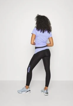 Puma Train All Day - Leggings - Black/Elektro Purple -Fashion clothing eaf516664d644d6084d9ca20e271c448