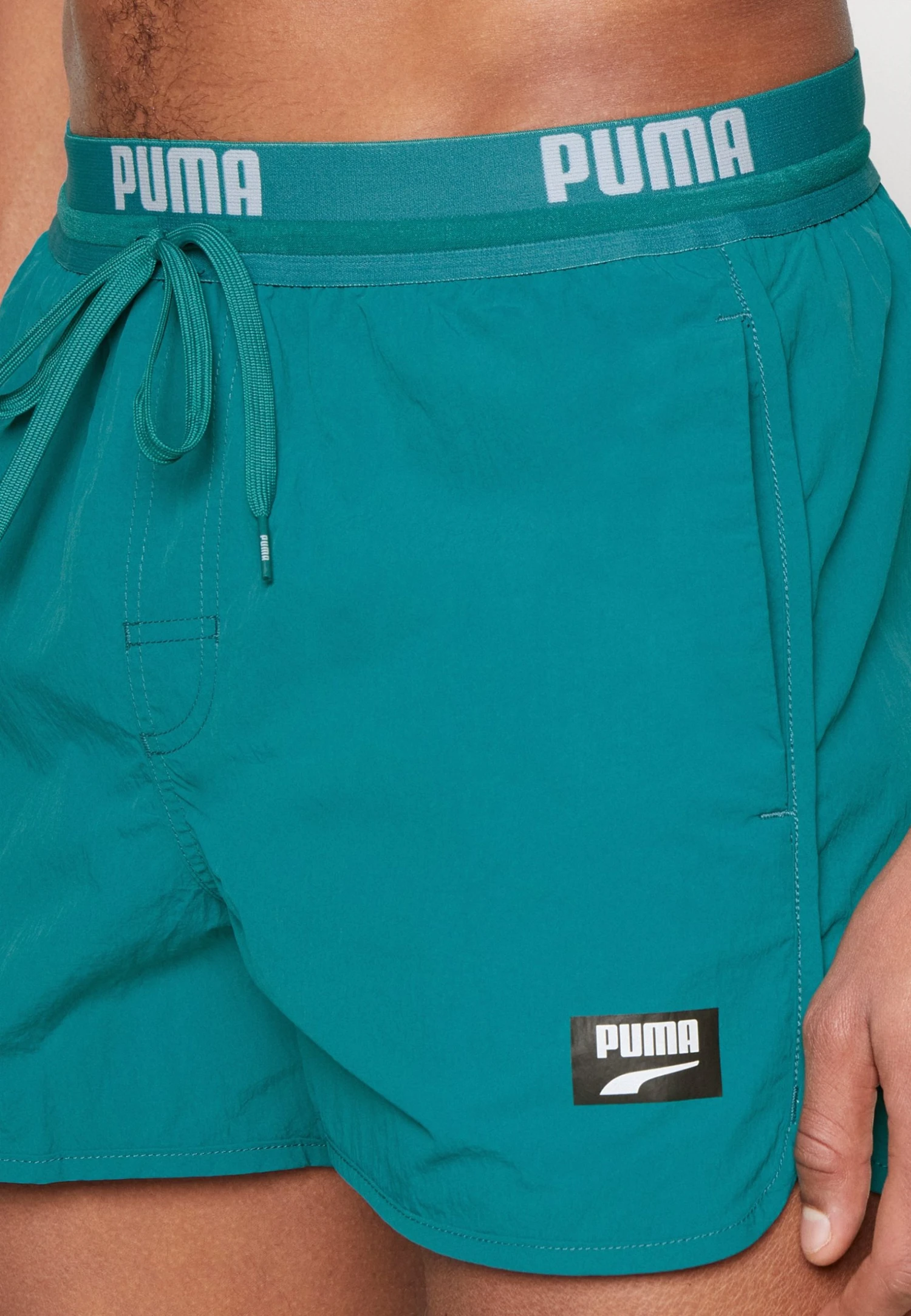 Puma Swim Men Track- Swimming Shorts - Teal 6 Puma Swim Men Track- Swimming Shorts - Teal - Image 4
