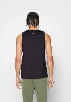 Puma M Studio Yogini Lite- Top - Black -Fashion clothing ebee79e2632b4b099487d4b4a4c3dc0b