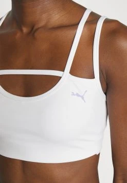 Puma Pamela Reif Strap Bra - Light Support Sports Bra - White -Fashion clothing ec010773f04f4eb6a6c211d8ac6c29d6