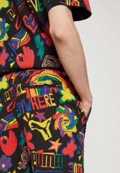 Puma Downtown Pride Unisex - Shorts - Black -Fashion clothing ed74028707784337b8814c66011adacb