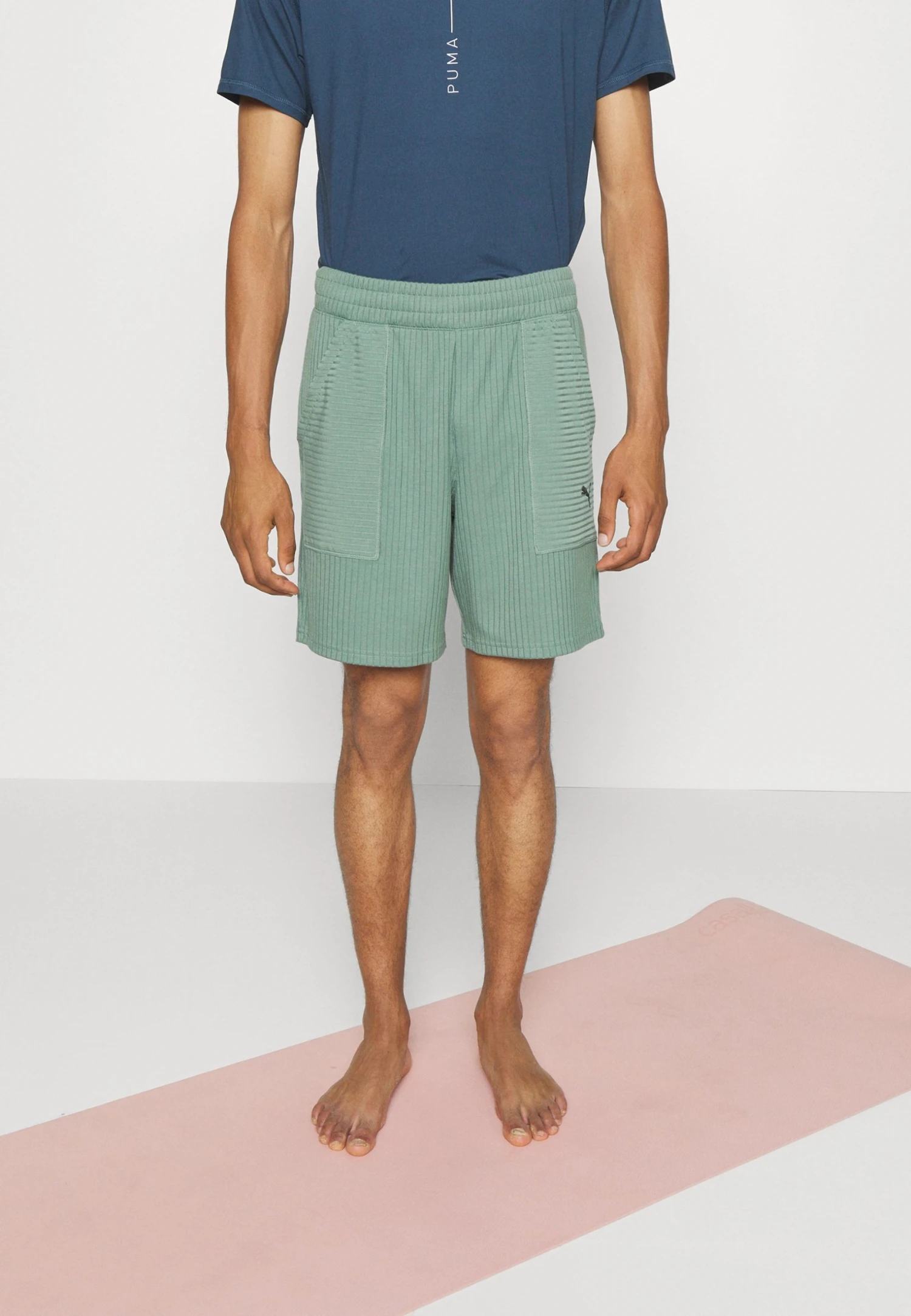 Puma Studio Unwind Short - Sports Shorts - Eucalyptus 3 Puma Studio Unwind Short - Sports Shorts - Eucalyptus