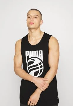 Puma Posterize Tank - Top - Black -Fashion clothing eeb9ac72e44249589ea93d293c077217