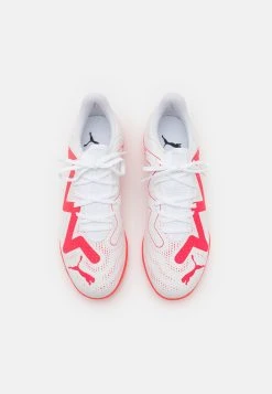 Puma Future Play It - Indoor Football Boots - White/Fire Orchid -Fashion clothing eee6222fce7543a294f88fa78d8f1091