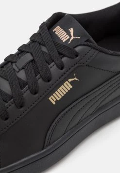 Puma Smash 3.0 Unisex - Trainers - Black Gold Black -Fashion clothing ef85cdf3ed67467fb52e2ed27e7a97cb