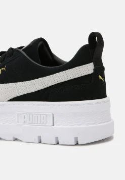 Puma Mayze- Trainers - Black/White -Fashion clothing f0aead41f16448108ec4e3cd3b375d53