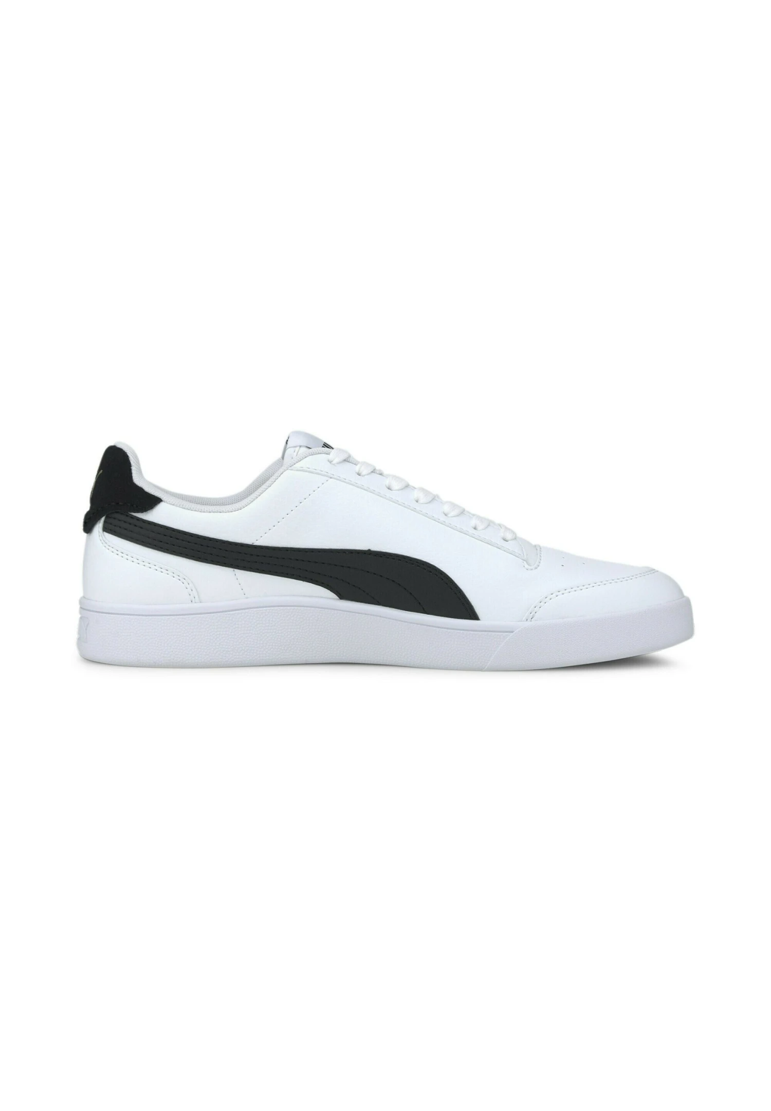Puma Shuffle Unisex - Trainers - White Black Team Gold 8 Puma Shuffle Unisex - Trainers - White Black Team Gold - Image 6