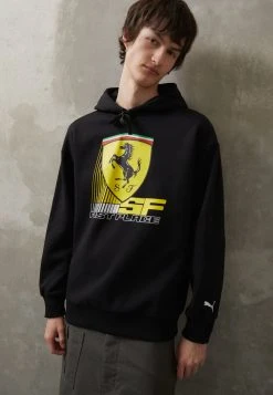 Puma Ferrari Race Big Shield Hoodie - Hoodie - Black 14 Puma Ferrari Race Big Shield Hoodie - Hoodie - Black -Fashion clothing f19dd7c19edf4b0e9a5a05289d5edb51