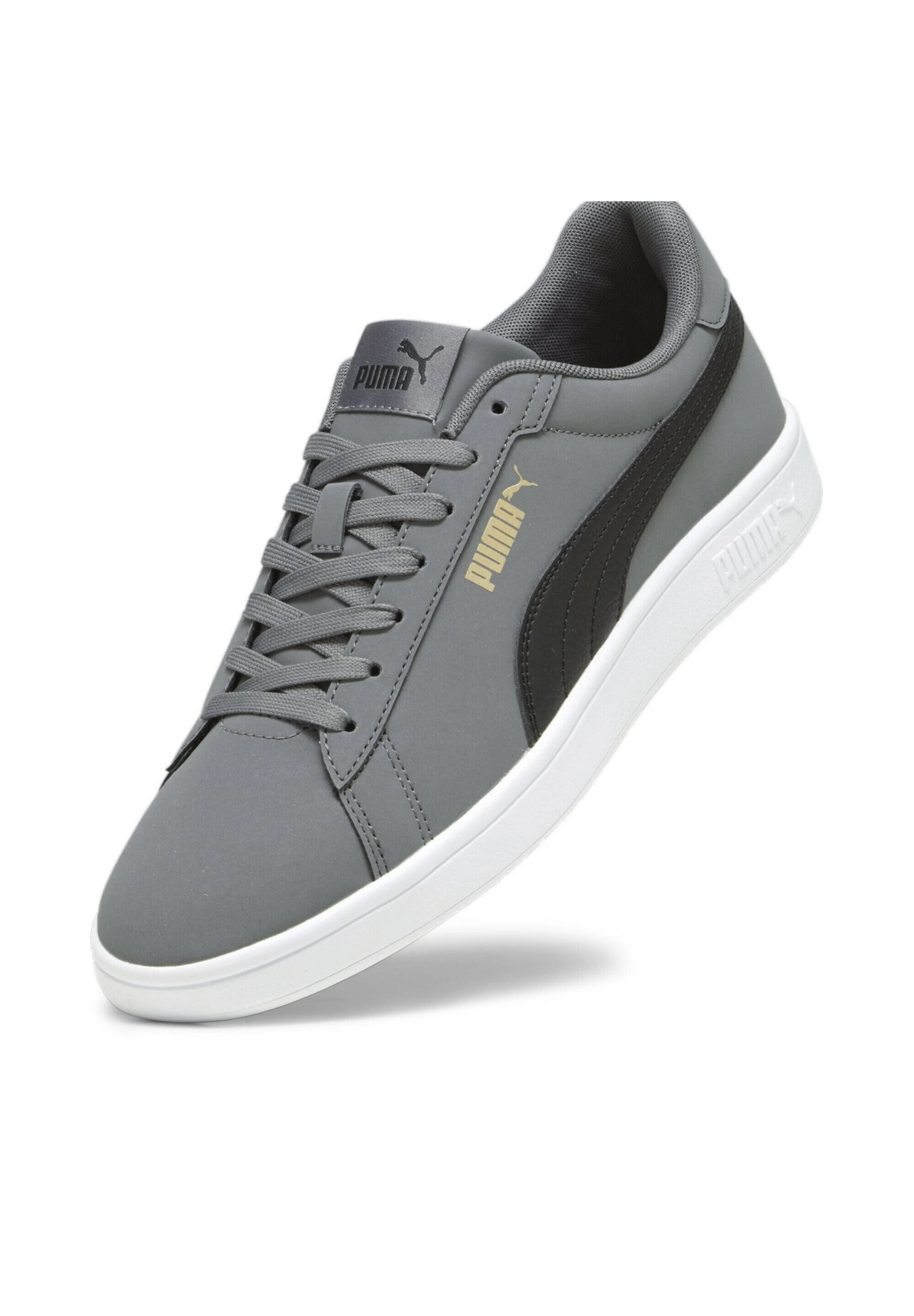 Puma Smash 3 0 Buck - Trainers - Cool Dark Gray- Black- Gold- White 6 Puma Smash 3 0 Buck - Trainers - Cool Dark Gray- Black- Gold- White - Image 4