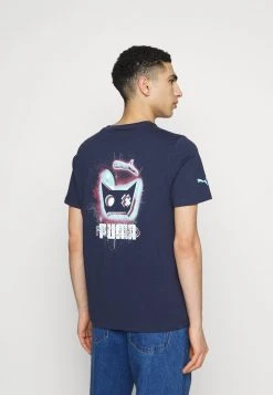Puma Gaming Icon Tee - Print T-Shirt - Parisian Night 14 Puma Gaming Icon Tee - Print T-Shirt - Parisian Night -Fashion clothing f272194444234fa0a1d04049b8cab986