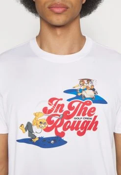 PUMA Golf Hoops X Golf Tee 2 - Print T-Shirt - White -Fashion clothing f36fbfb8957844be85dec5dbc8d9a75b
