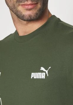 Puma Power Colorblock - Print T-Shirt - Myrtle -Fashion clothing f41e2a6404e9479b965eeda48488e2e4