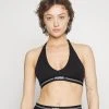 Puma Triangle Bra - Black -Fashion clothing f474b6f3406d4046aebd9aac44ddba45