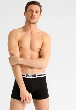 Puma Placed Logo 2 Pack - Pants - Black