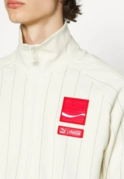 Puma Coca Cola Track Jacket - Zip-Up Sweatshirt - Ivory Glow 13 Puma Coca Cola Track Jacket - Zip-Up Sweatshirt - Ivory Glow -Fashion clothing f5f713c665bb4237bef85d02ec9c8a02