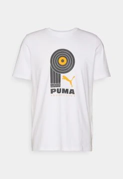 Puma Graphics Production Tee - Print T-Shirt - White -Fashion clothing f6a4dc1ba12e465e9e06b2b9e66820c2