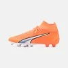 Puma Ultra Pro Fg/Ag - Moulded Stud Football Boots - Ultra Orange/White/Blue Glimmer -Fashion clothing f6cb95ec988e49f9844dc459e19031ca