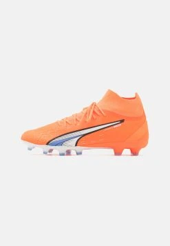 Puma Ultra Pro Fg/Ag - Moulded Stud Football Boots - Ultra Orange/White/Blue Glimmer