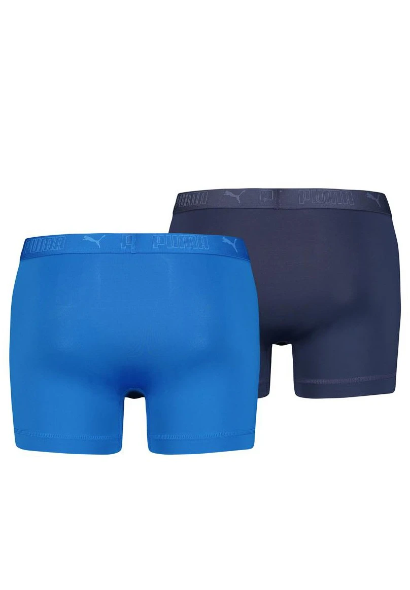 Puma Boxer 2 Pack - Pants - Blue Combo 4 Puma Boxer 2 Pack - Pants - Blue Combo - Image 2