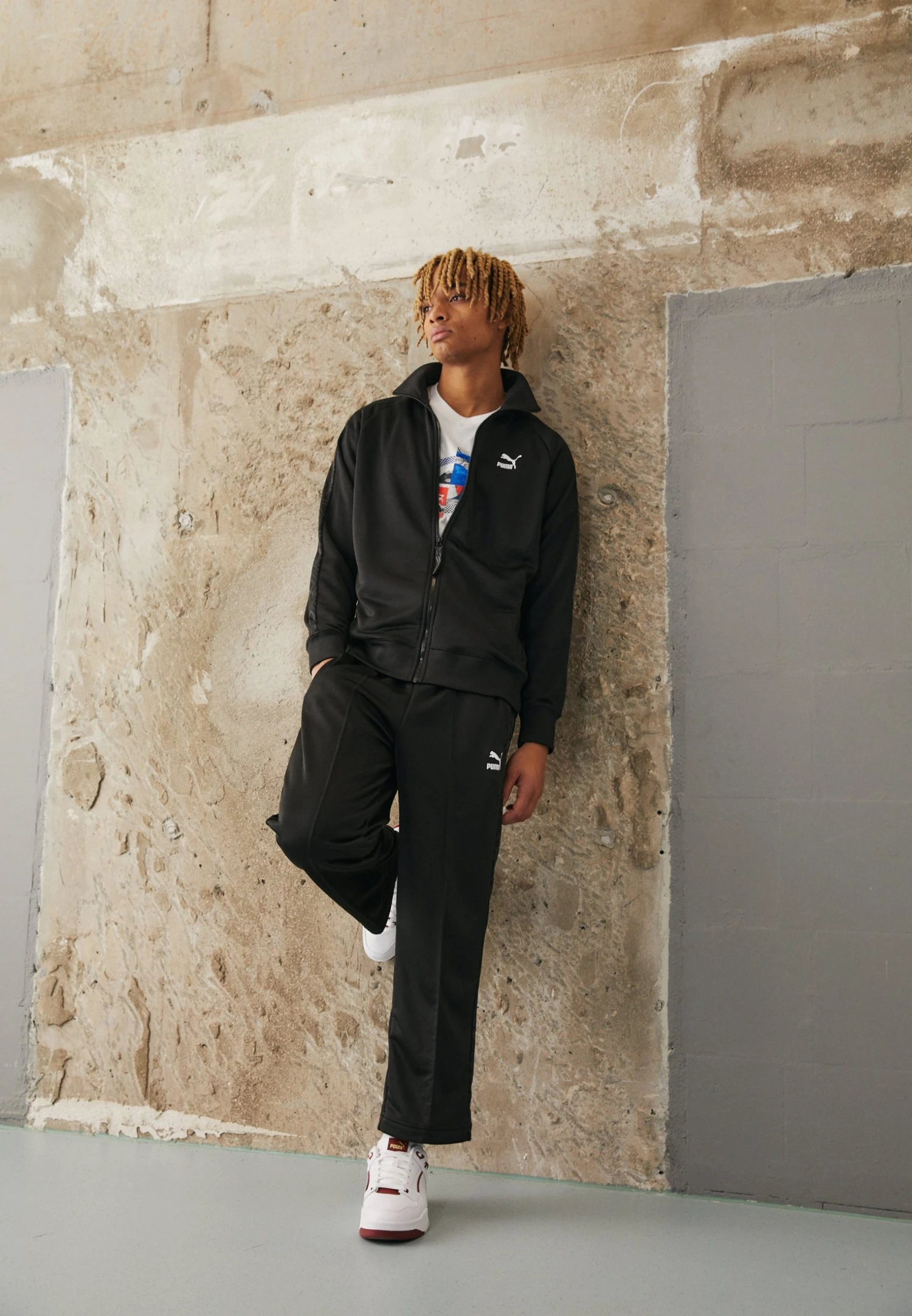 Puma Trend Track Jacket - Zip-Up Sweatshirt - Black 4 Puma Trend Track Jacket - Zip-Up Sweatshirt - Black - Image 2