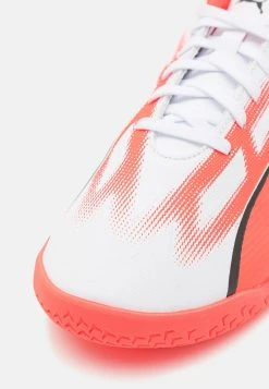 Puma Ultra Play It - Indoor Football Boots - White/Black/Fire Orchid -Fashion clothing f84ba1f5df0b403f85db5521f3dcada7