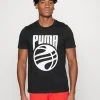 Puma Posterize Tee - Print T-Shirt - Black -Fashion clothing f920c4eda5f740ed868284e7eb1dbe33
