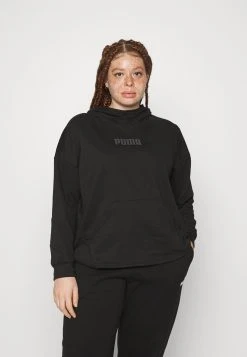 Puma Train Logo Hoodie Plus - Hoodie - Black