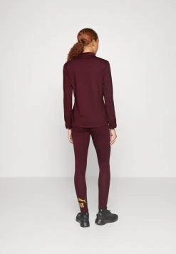 Puma Ess+ Metallic - Leggings - Aubergine -Fashion clothing fa1b98e6d04d4d70b4bbdf85d7524b2a