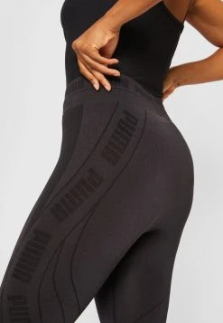 Puma Evoknit High-Waist 7/8 - Leggings - Black -Fashion clothing fb4a8d867db34ae899aa0abbeac2242f