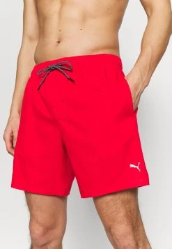 Puma Swim Men Medium Length - Swimming Shorts - Red -Fashion clothing fb8770abc07348ecbbbad4a566bd0da1