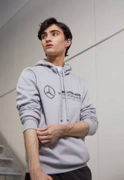 Puma Hoodie - Hoodie - Silver -Fashion clothing fc40af67cef443cb9bb3656ded99a674