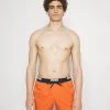 Puma Swim Men Logo Length Swim Shorts - Swimming Shorts - Chili Powder -Fashion clothing fce39b6092c24f87a5e62f278dcf9c5e