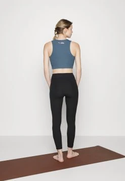 Puma Maggie - Leggings - Evening Sky/Black Color Block -Fashion clothing fd2299d87dec4f13bb1f1607f29aa6dd